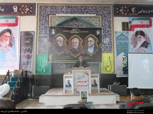 تشییع و وداع با شهید گمنام در شهرستان قاینات برگزار شد