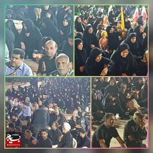 حمایت از اقتدار کشور بااجتماع مردم بندر هندیجان درموج ۱۲۲
