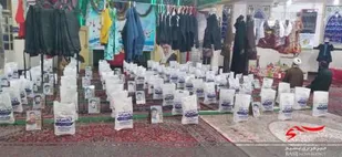 توزیع 108 بسته معیشتی در شهرستان سرخه