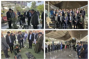 هفته دامپزشکی با ادای احترام به مقام شامخ شهدا در سیستان و بلوچستان آغاز شد