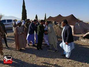 دیدار صمیمی معاون هماهنگ&zwnj;کننده سپاه سلمان با معتمدین و ریش&zwnj;سفیدان روستای شهیدمطهری تفتان