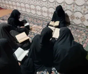 برگزاری محفل انس با قرآن کریم به مناسبت هفته دفاع مقدس در گوهرکوه