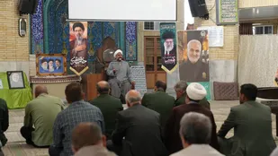 مراسم یادبود درگذشتگان وابسته سپاه یزد
