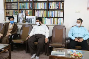 دیدار مسئول سازمان بسیج رسانه استان یزد با امام&zwnj;جمعه اردکان