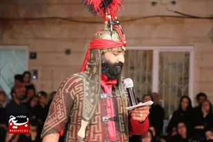 اجرای مراسم تعزیه خوانی در اراک