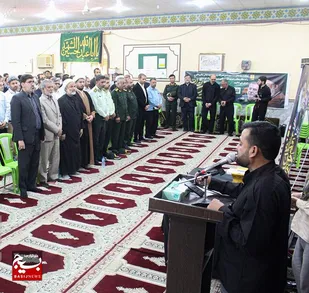 مراسم بزرگداشت شهادت مجاهد شهید سیّد حسن نصرالله در برازجان