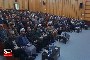 مراسم گرامیداشت حماسه نهم دی ماه در رزن