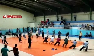 مسابقات طناب&zwnj;کشی بسیجیان به میزبانی تربیت بدنی سپاه استان ایلام برگزار شد