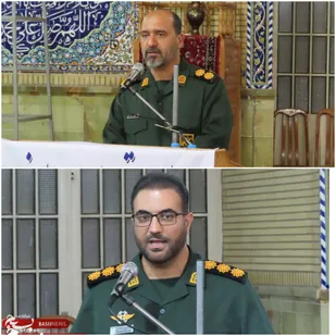 فرمانده جدید ناحیه مقاومت بسیج آشتیان معارفه شد