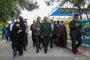 بازدید فرمانده سپاه استان قم از آسایشگاه معلولین و سالمندان انوار آفتاب قم+تصاویر