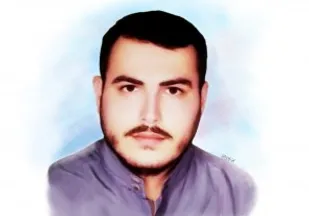 محمد اینانلو رزمنده کرجی مدافع حرم آسمانی شد