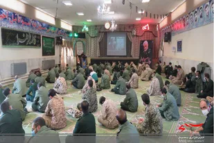 بزرگداشت آیت&zwnj;الله مصباح یزدی در تیپ انصارالحسین (ع) همدان