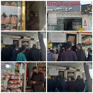 توزیع مرغ گرم و منجمد در بازار یاسوج/ مرغ به اندازه کافی موجود است/  مردم نگران نباشند و از خرید اضافی خودداری کنند