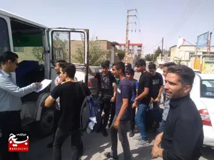 اردوی زیارت اولی&zwnj;های مشهد مقدس از شهرستان میامی+ تصاویر