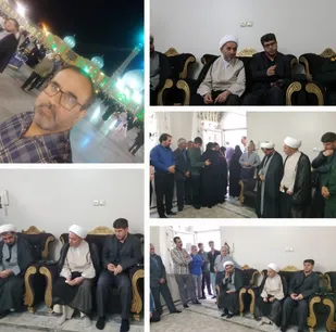 دیدار جانشین نمایندگی ولی&zwnj;فقیه در سازمان بسیج مستضعفین با خانواده ی شهید طریق القدس غلامرضا سوادکوهی