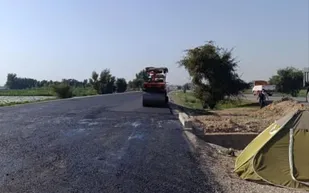 آغاز عملیات آسفالت فاز نخست جاده دزفول به شوشتر