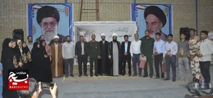 تجلیل از فرماندهان پایگاههای اسوه بسیج مساجد و محلات شهرستان بندرسیریک