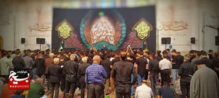 اجتماع عظیم زائران و دانش&zwnj;آموزان در سوگ شهادت بانوی کرامت