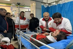 ۱۳ امدادگر هلال احمر مرند در حادثه رانندگی مصدوم شدند