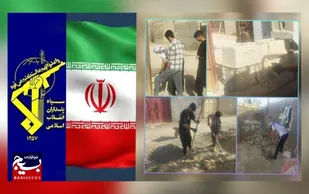 اقدام جهادی باساخت چشمه سرویس بهداشتی و مرمت خانه نیازمند در هندیجان