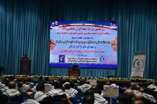 برگزاری رزمایش جهادگران فاطمی و طلایه داران اقتصاد مقاومتی به مناسبت هفته بسیج در گرگان