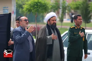 چهارباغ در سوگ امام صادق (ع)