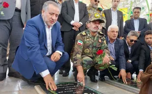 آیین تجدید میثاق استاندار و مسئولان خراسان جنوبی با شهدا