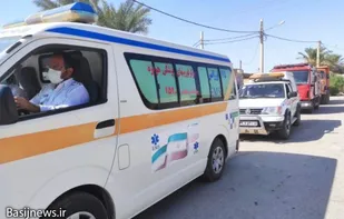 مانور واکسیناسیون کرونا در شهرستان هویزه