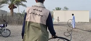 آبرسانی به مناطق محروم جاسک به همت گروههای جهادی بسیج