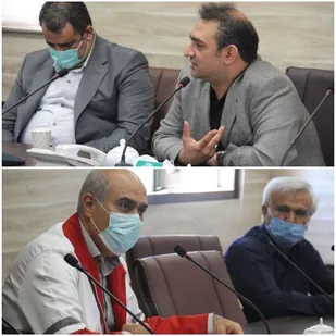 برگزاری ستاد پشتیبانی طرح نذر آب در هلال احمر قزوین