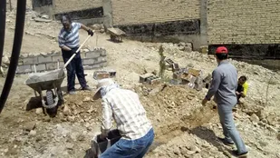 برگزاری اردوی جهادی یک روزه پایگاه بسیج عشایری شهید پارسا مهدیشهر