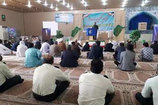 برگزاری مراسم تودیع و معارفه فرمانده سپاه زهک