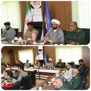برگزاری نشست مودت و همدلی کارکنان سپاه در بوموسی با حضور فرماندهان