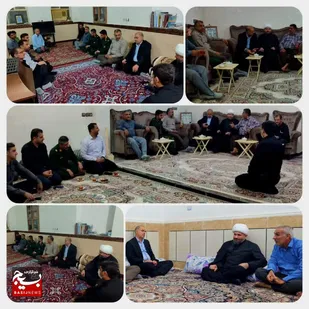 به مناسبت ۲۶ مرداد دیدار با رزمندگان در گتوند انجام شد
