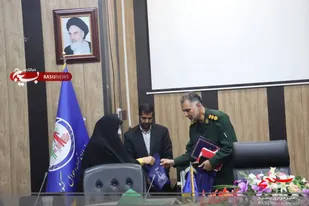 بزرگداشت یادواره شهدای رزمندگان زن کرمان در اداره کل ثبت احوال