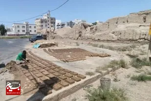مرمت دیوار باروی دامغان آغاز شد