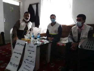 حضور پزشکان بسیجی در روستای شیخ افرا