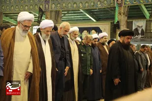 حضور روحانیت در جبهه های دفاع مقدس مایه دلگرمی رزمندگان بود