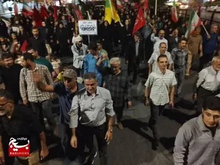 ١٨۶ حماسه مقاومت و خیابان؛ مردم آبیک پای کار انقلاب