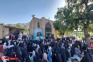 برگزاری همایش مردمی فرهنگ فاطمی در امامزاده محسن(ع) همدان