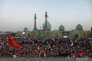 گزارش تصویری اجتماع عظیم سلام فرمانده در مسجد مقدس جمکران