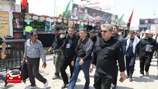 بازدید رئیس سازمان بنیاد مستضعفان از مرز چذابه
