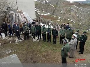 چندین طرح عمرانی در هوراند با حضور فرمانده سپاه عاشورا افتتاح شد