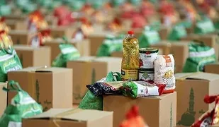 توزیع ۲ هزار بسته معیشتی بین مددجویان در قشم