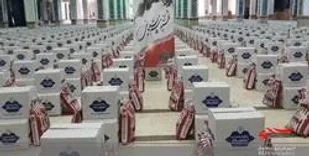 توزیع ۱۱۰ هزار بسته پروتینی بین نیازمندان