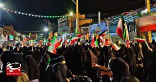 مادران و دختران شهرستان گتوند، پیشقراولان فریاد مرگ بر آمریکا هستند