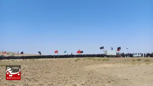اوج وحدت و همدلی در مرز صالح آباد، زیر بیرق حسین(ع)/شکوه آیین های عزاداری تاسوعا و عاشورای حسینی در این شهرستان + عکس و فیلم