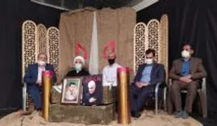 تکریم خانواده هنرمند شهید