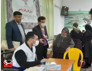 کاروان خدمات پزشکی درمانی به بخش محروم کجور رسید