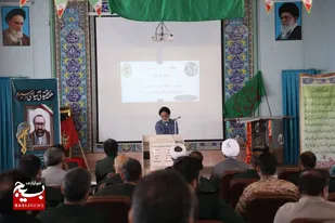 برگزاری آیین گرامیداشت هفته عقیدتی سیاسی سپاه، در یگان امنیتی امام علی(ع) قم
